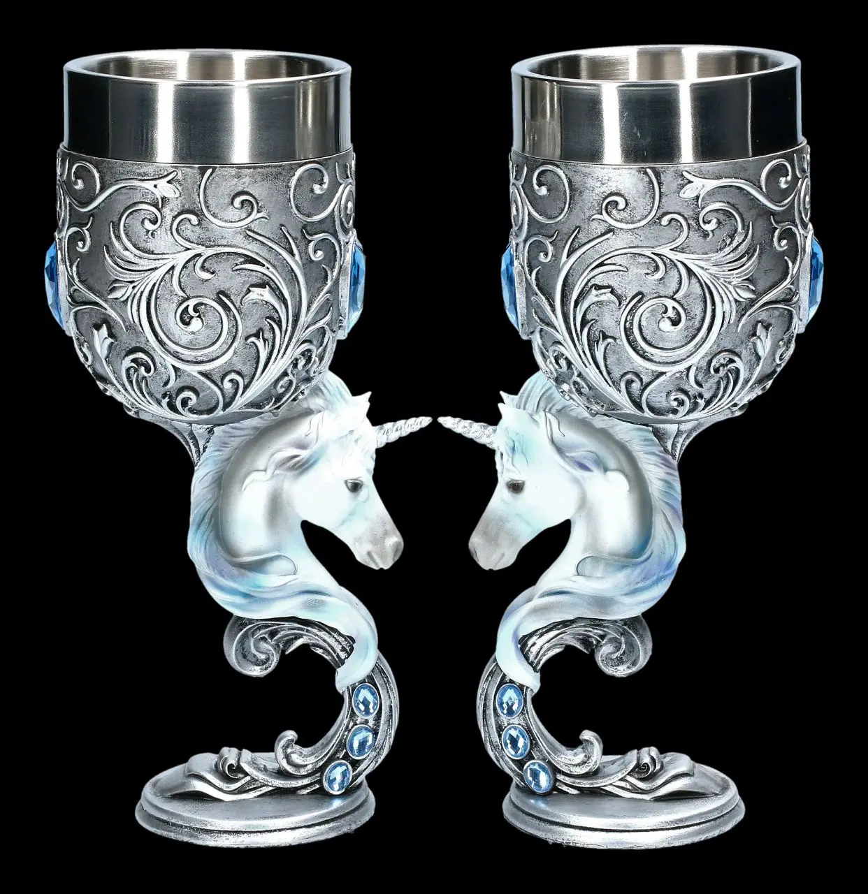 

Nemesis unicorn Goblet mug Viking halloween Mug high quality handwork