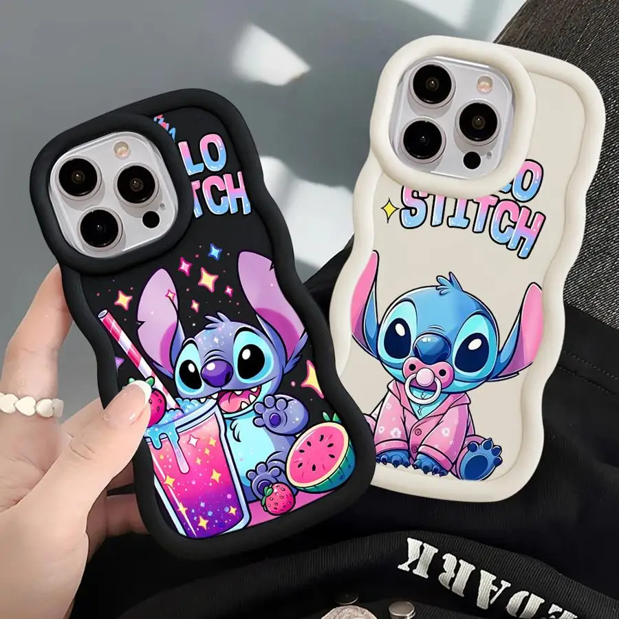 Disney Stitch Cute Phone Case for Redmi Note 8 9Pro 9S 10 11 4G 10S 10Pro 10Lite 11 13Pro4G 5G 11 12 13ProPlus5G 12 13 4G 5G