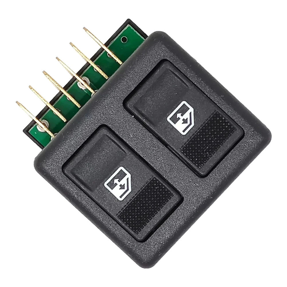 Power Window Switch Black Electric Window Switch Responsive Mechanism Precision Engineered For Daily Driving Use