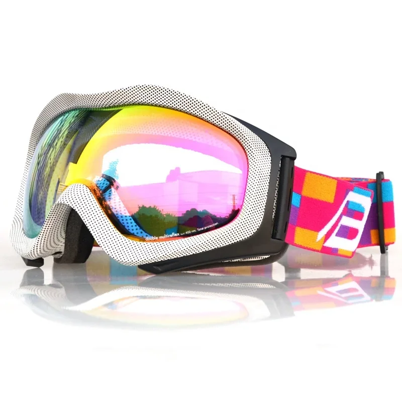 OEM SG1122 2022 New Design Custom Logo UV400 Protection Ski Goggles copozz ski goggles Lunettes de ski