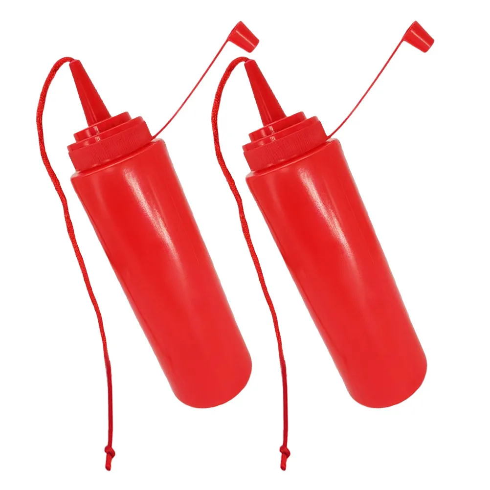 

2Pcs Tricky Ketchup Bottle Prank Prop Lifelike Squeeze Bottle for Halloween Party Supplies Pranks for Adults Kids Funny Surprise