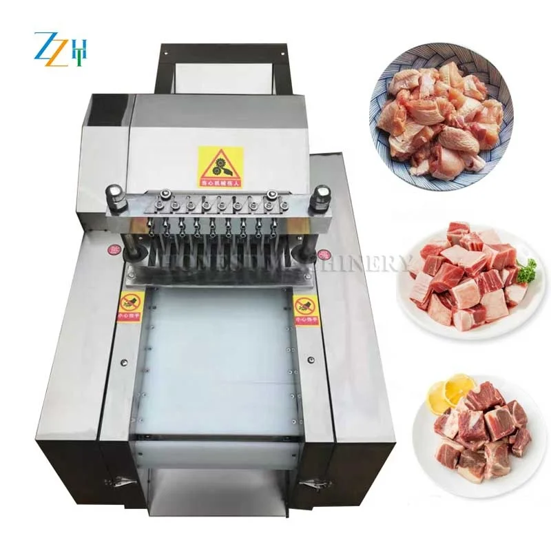 

China Customized Chicken Meat Cutting Machine / Fresh Meat Cutting Machine / Automatic Chicken Cutting Machine