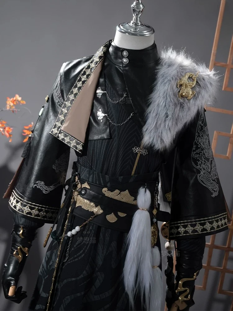 

Where Winds Meet Westwind Strider Cosplay Costume Ancient Wuxia Retro Game Outfit Men Halloween Carnival Party Comic Con AniMuse
