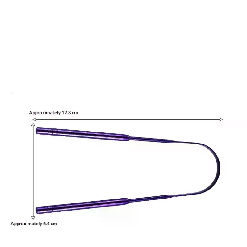 Stainless Steel U-shaped Tongue Scraper Gratte Langue For Oral Hygiene Scraper Cleaning Tools For Cleaning Between Teeth