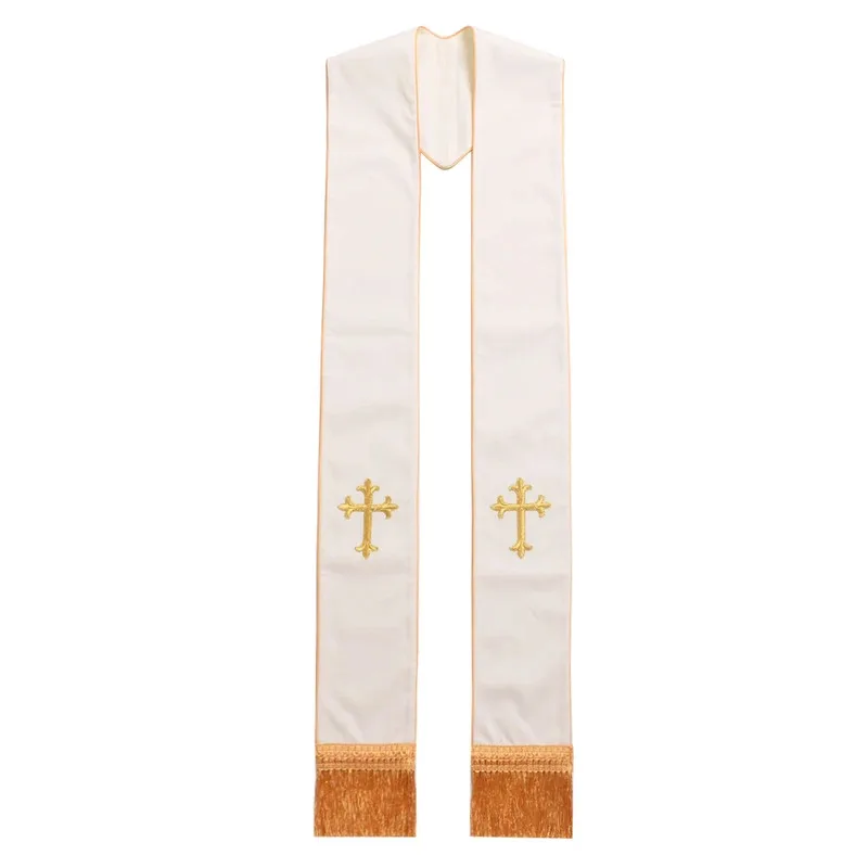 ผ้าคลุมไหล่แบบสวมสำหรับบาทหลวงคาทอลิก unisex รุ่น qq34Church สำหรับผู้ใหญ่