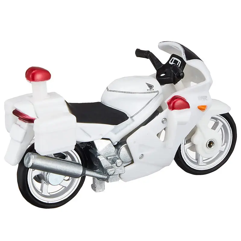 Takara Tomy Tomica Skala 1/32 Nr. 4 Honda Vfr Polizei Fahrrad Legierung Auto Modell Druckguss Fahrzeug Replik Sammlung Spielzeug für Jungen Geschenke