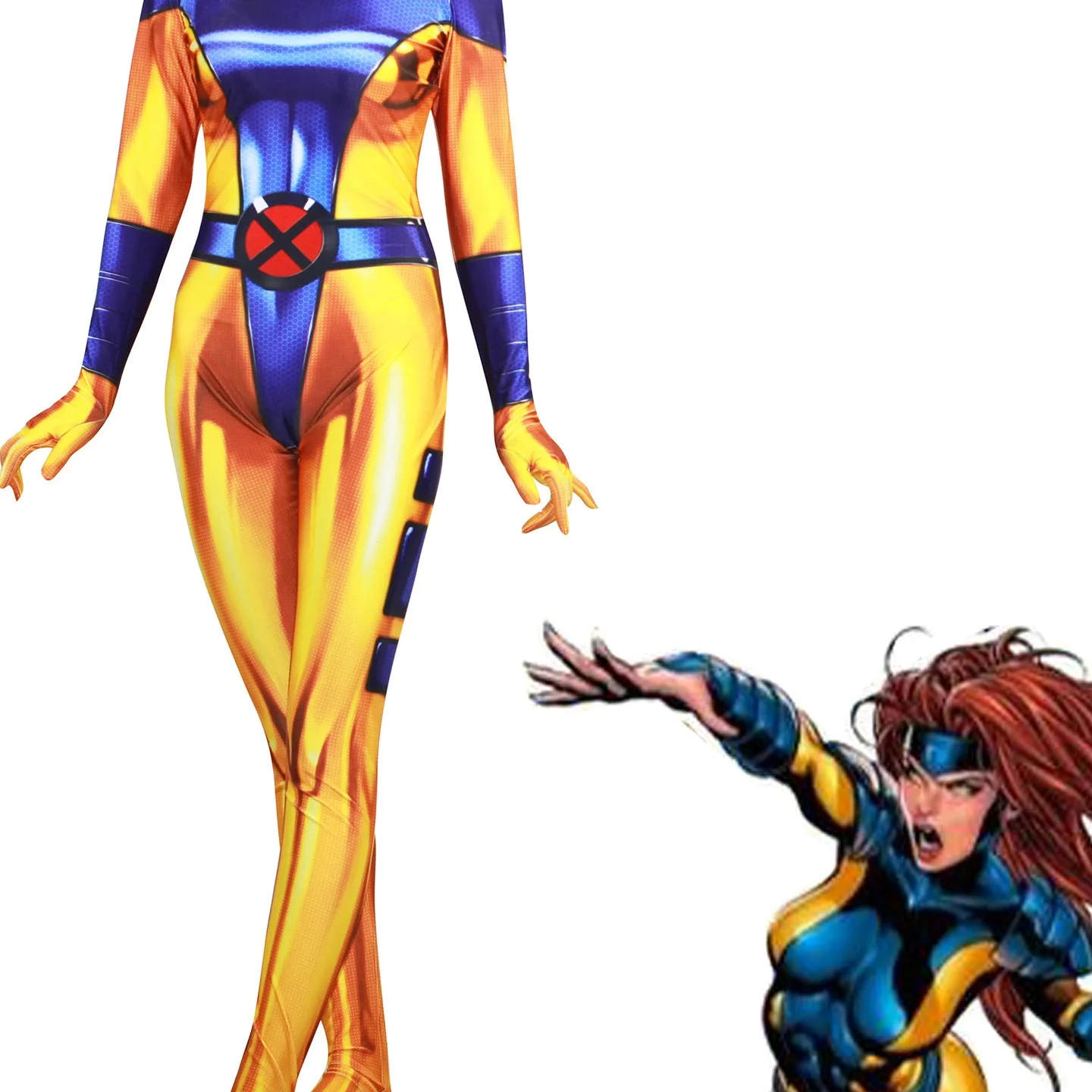 

Full Coverage Bodysuit Cosplay loween Children's Phoenix Woman X-Men New 2025 Women's Tight Suit All Inclusive