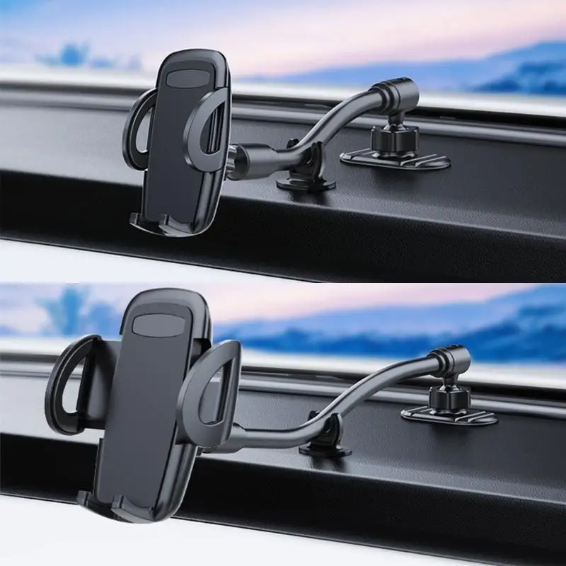 Soporte Universal para teléfono coche, soporte ventosa adhesivo para salpicadero, soporte giratorio para teléfono móvil