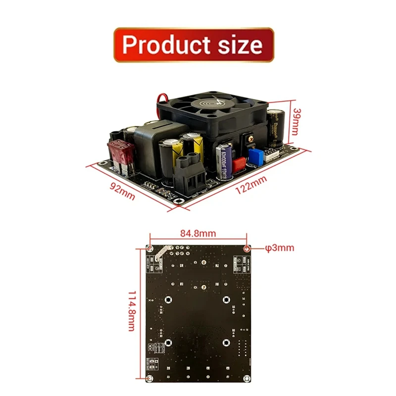 Módulo regulador de voltaje B92B DC 12V- 24V a DC 24V- 50V 500W Módulo de potencia de refuerzo de CC ajustable