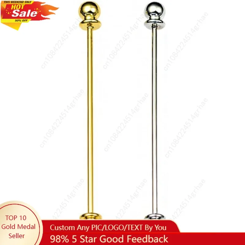 

3Piece Collar Pin & Bar Set - Shirt Collar Tie Pins for Men - Wedding & Business (Silver, Golden)