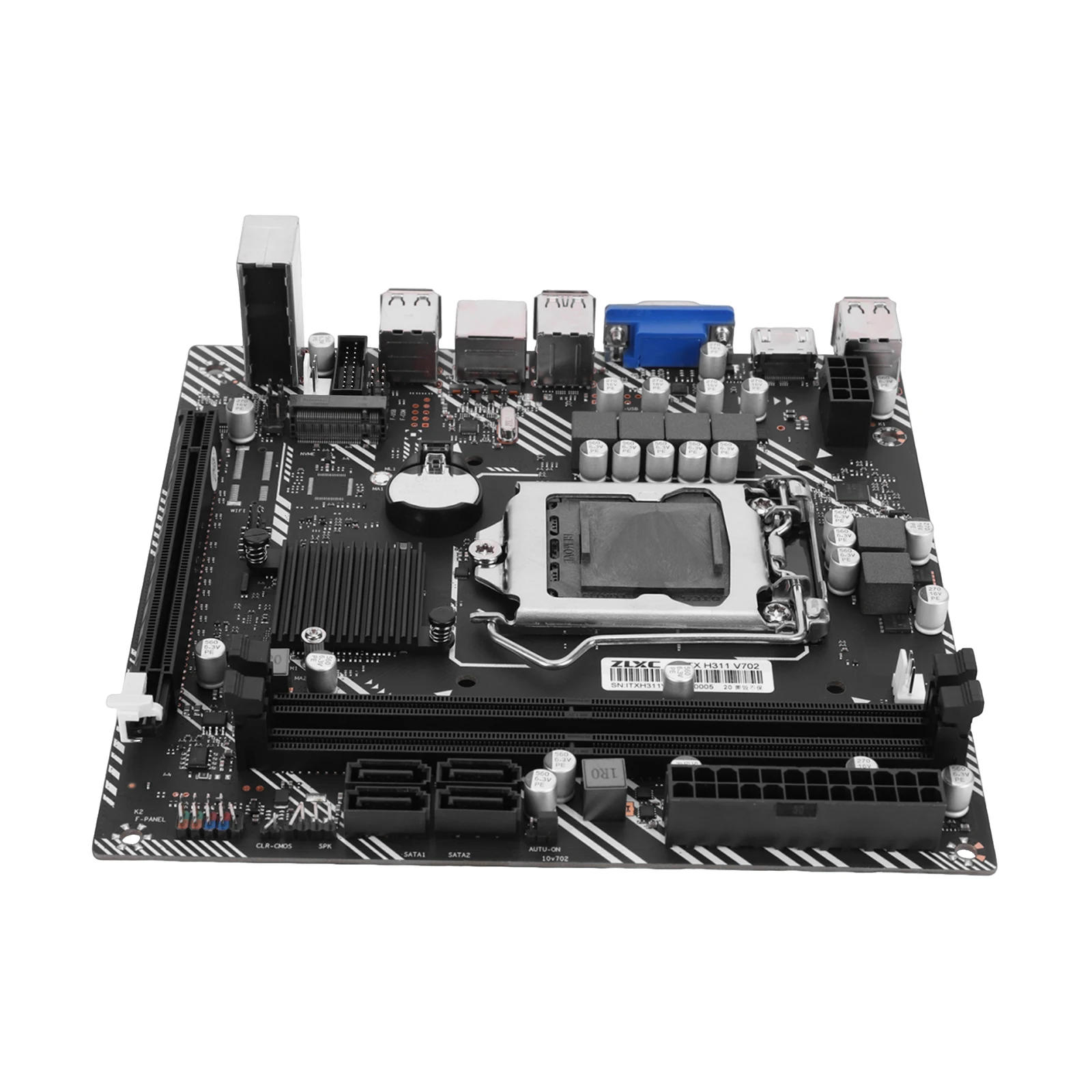 DDR4 Desktop Motherboard DDR4 + M.2 NVME Upgrade Compatible with LGA 1155 Intel CPUs M.2 NVME SSD Compatible Motherboard