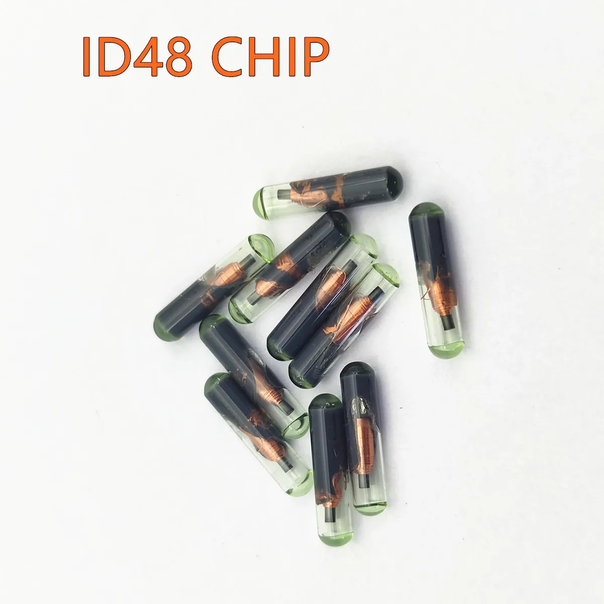 

10PCS 20PCS ID48 CHIP id 48 blank aftermaket transponder chips ID48 super glass chip for AUDI FIAT KEY
