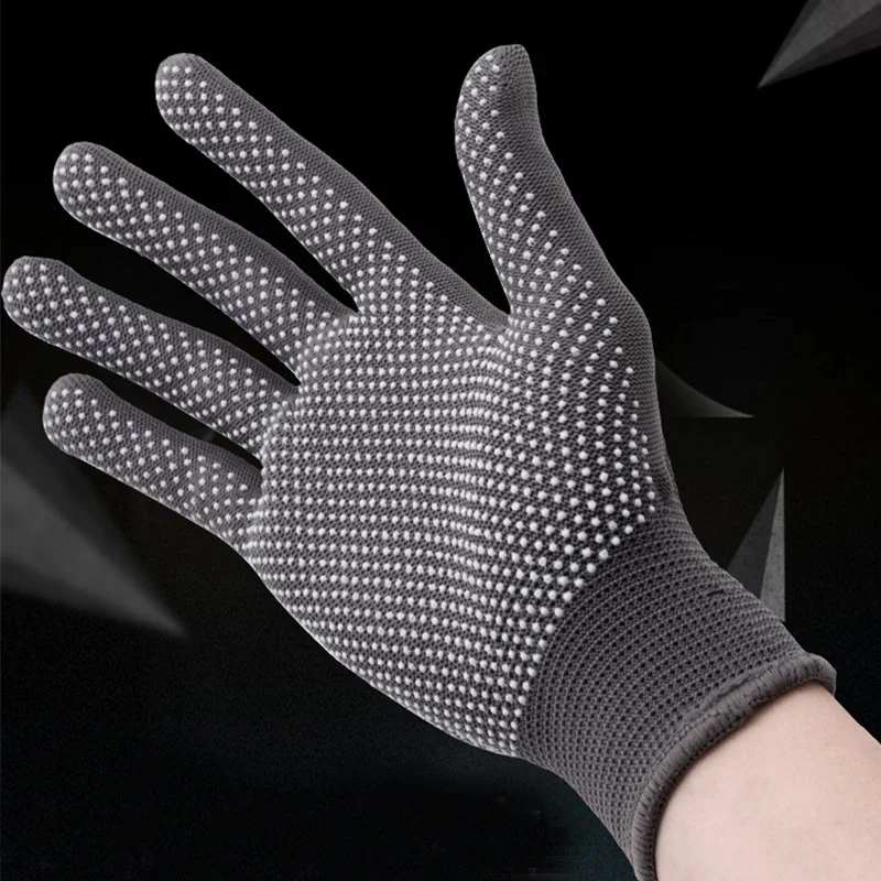 Ice Silk Light Gloves Thin Men\'s Women Sports Cycling Running Fitness Driving Outdoors Fishing Women Non-Slip Touchscreen Gloves