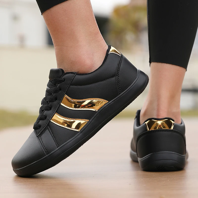 Unisex-Barfußschuhe, schwarz, leicht, weiche flache Sohle, lässige Sneaker, dünne Sohle, zum Joggen, Gehen, für die Schule, Komfortschuhe – Detail 11