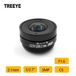 3.0메가픽셀 2.1mm CS 렌즈 3MP CCTV 렌즈 F1.6 1/2.7