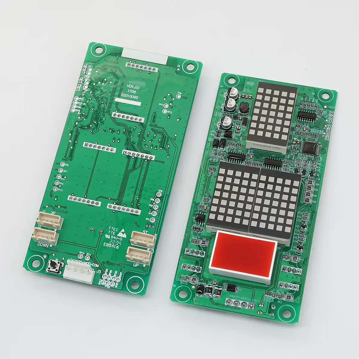 Elevator outbound call display board MCTC-HCB-H MCTC-HCB-R1 Dot matrix board Universal Protocol