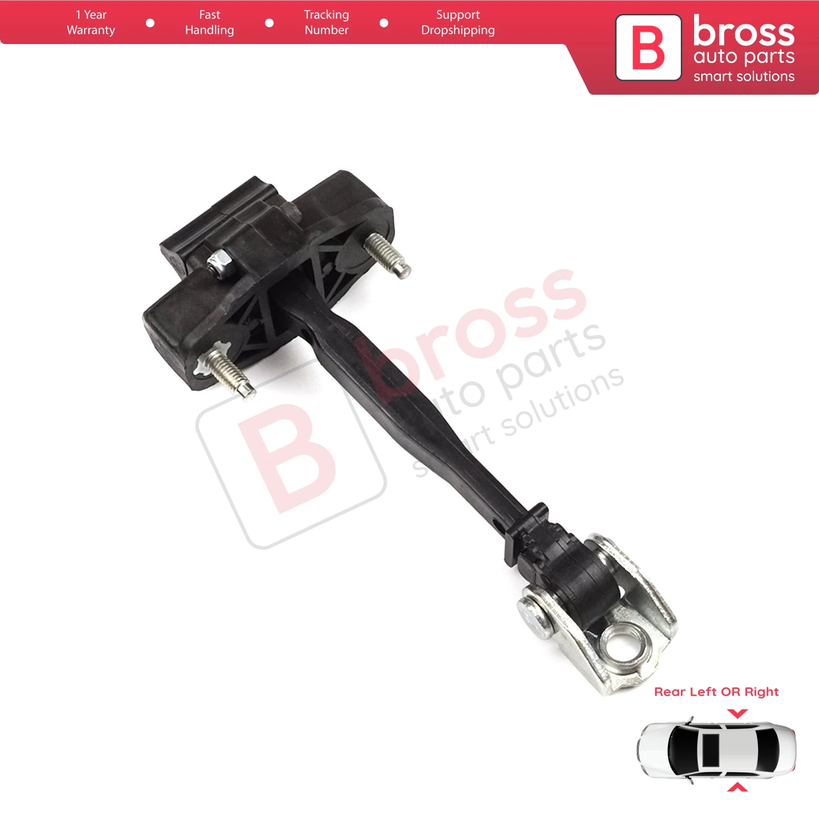 

BDP1321 Rear Left or Right Door Hinge Stop Check Strap Limiter for Peugeot 2008 e-2008 MK2 Opel Mokka B Mokka-e 9820816280