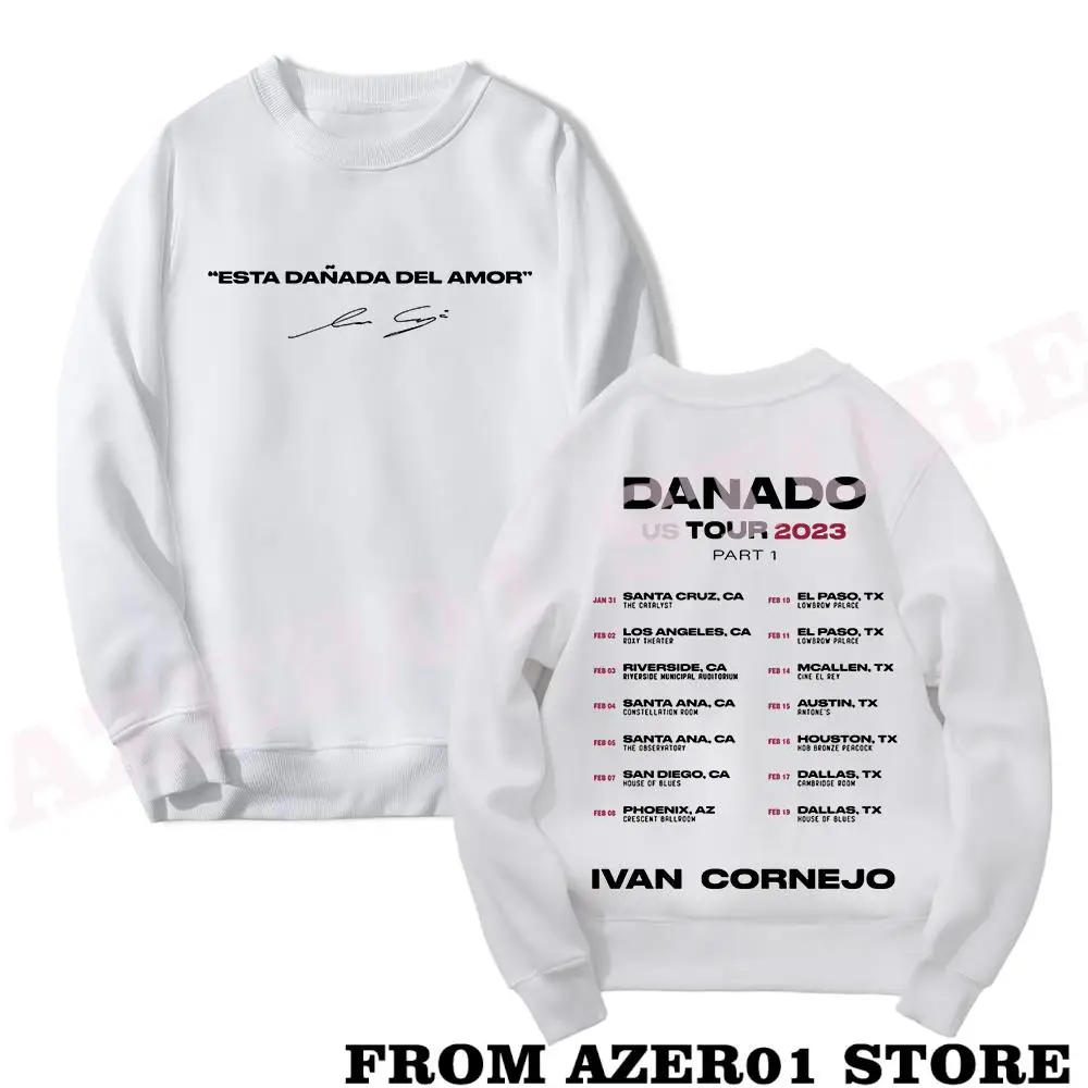 Ivan Cornejo Danado Tour Sweater Hoodies Merch Winter MenWomen Sweatshirt Crewneck Long Sleeve Hoodies