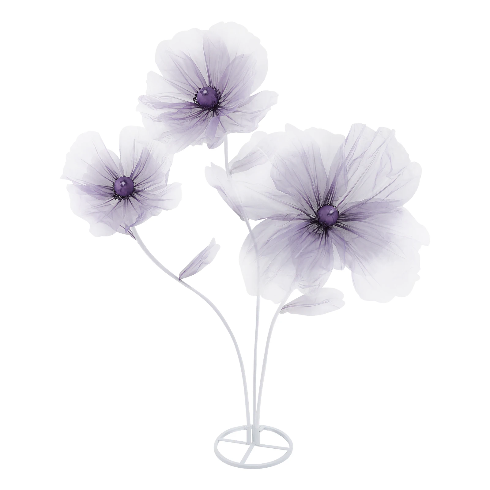 

Large Artificial Flowers for Wedding Decor: Available in Four Colors, Elegant and Durable for Stunning Event Decorations