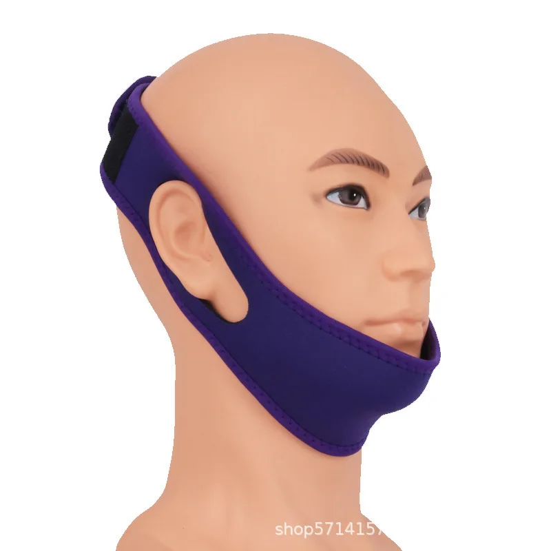 Adjustable Anti Snoring Chin Strap Neutral Chin Support Strap  Sleep Assisted Breathing Snoring Relief Both Men Women