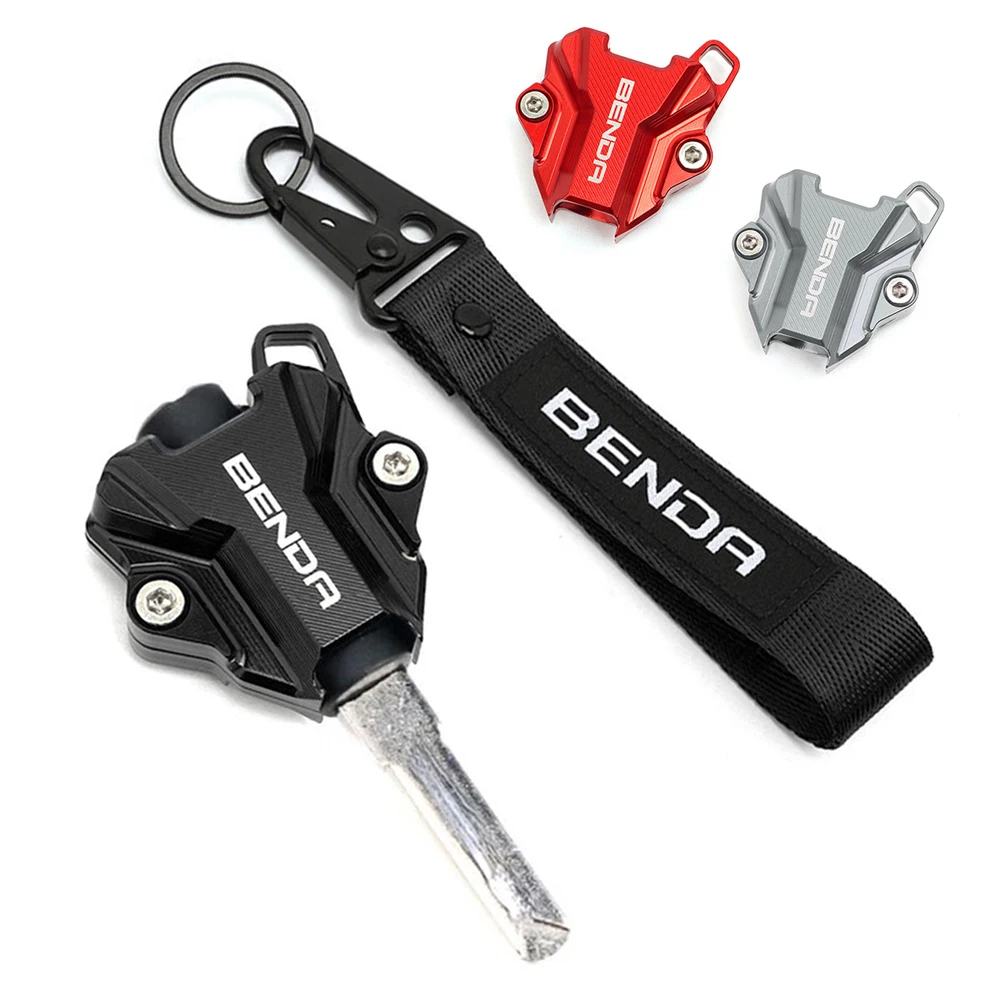 For Benda Chinchilla 300 450 Rock300 LFS700 LFC700 Rock 300 LFS LFC 700 Motorcycle Accessories CNC Key Case Cover Keychain Ring