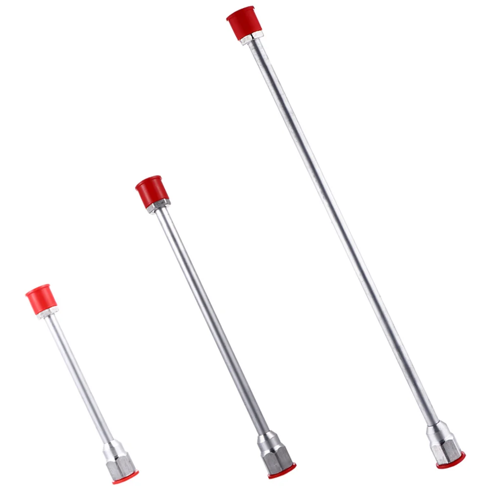 3 Pcs Sprayer Extension Pole Paint Wand Airless Rod for Painting Accessories Aluminum Alloy Can