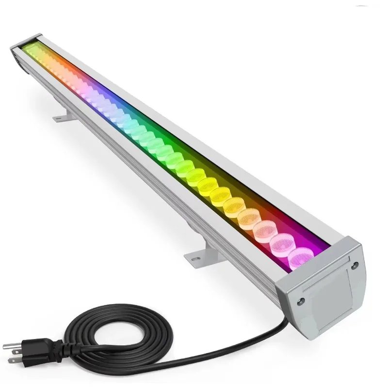 

DMX512 Control IP67 Waterproof Light Emitting Diode Wall Washer IC 5050 Linear Strip Light