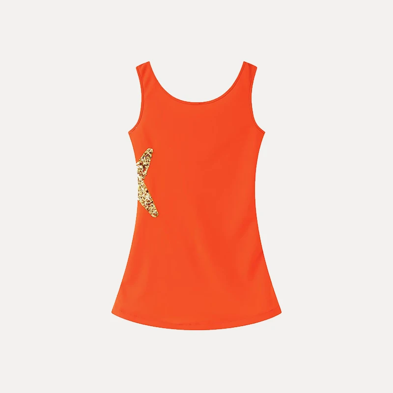 2025 été nouveau Faion femme polyvalent t-shirt couleur brodé perle Strapl Dr Street Sle Svel rond Ne Pol...