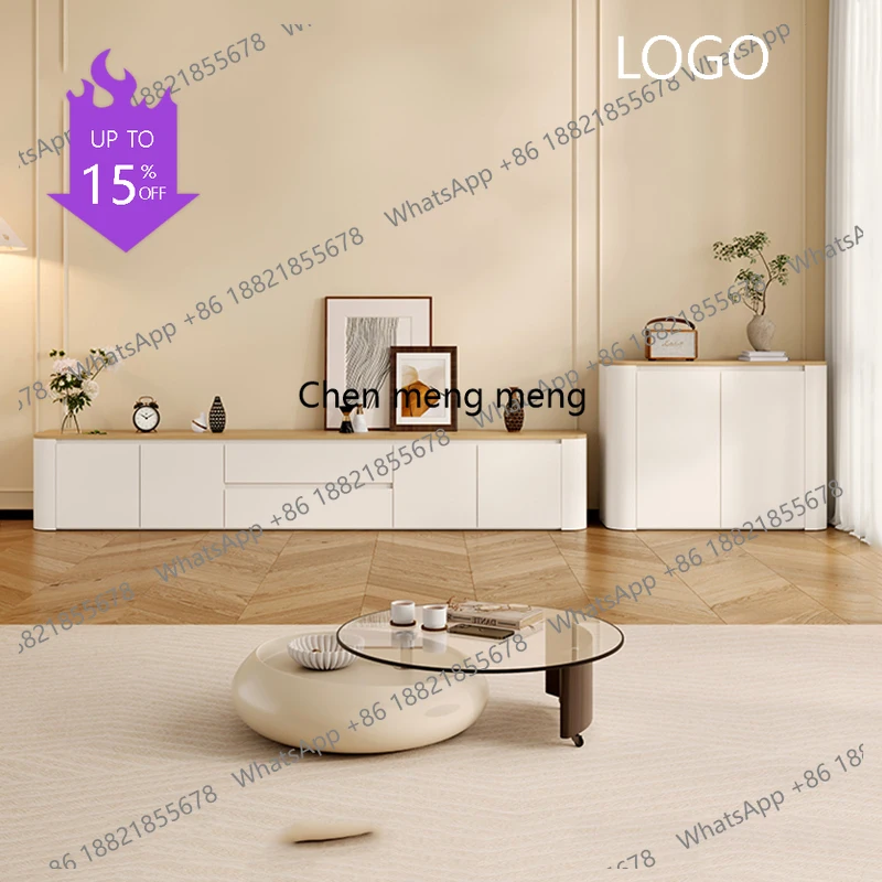 D80 White Living Room Tv Stands Modern Monitor Luxury Minimalist Drawers Tv Table Hallway Storage Suporte Para Tv Home Furniture