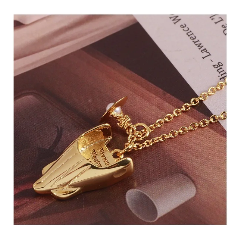 

Accessories Creative Personality Punk Style Glossy Corset Styling Planet Simple Temperament Necklace Women