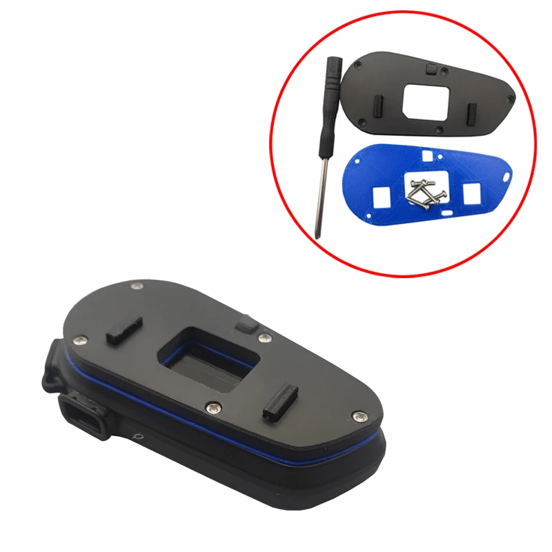 1Set Rear Shell Latch Repair Back Plate for Vimoto A100/V8S/V8X/V9S/V9X/V10S/V10X 3D Printed Reusable Motorcycle Headset Parts