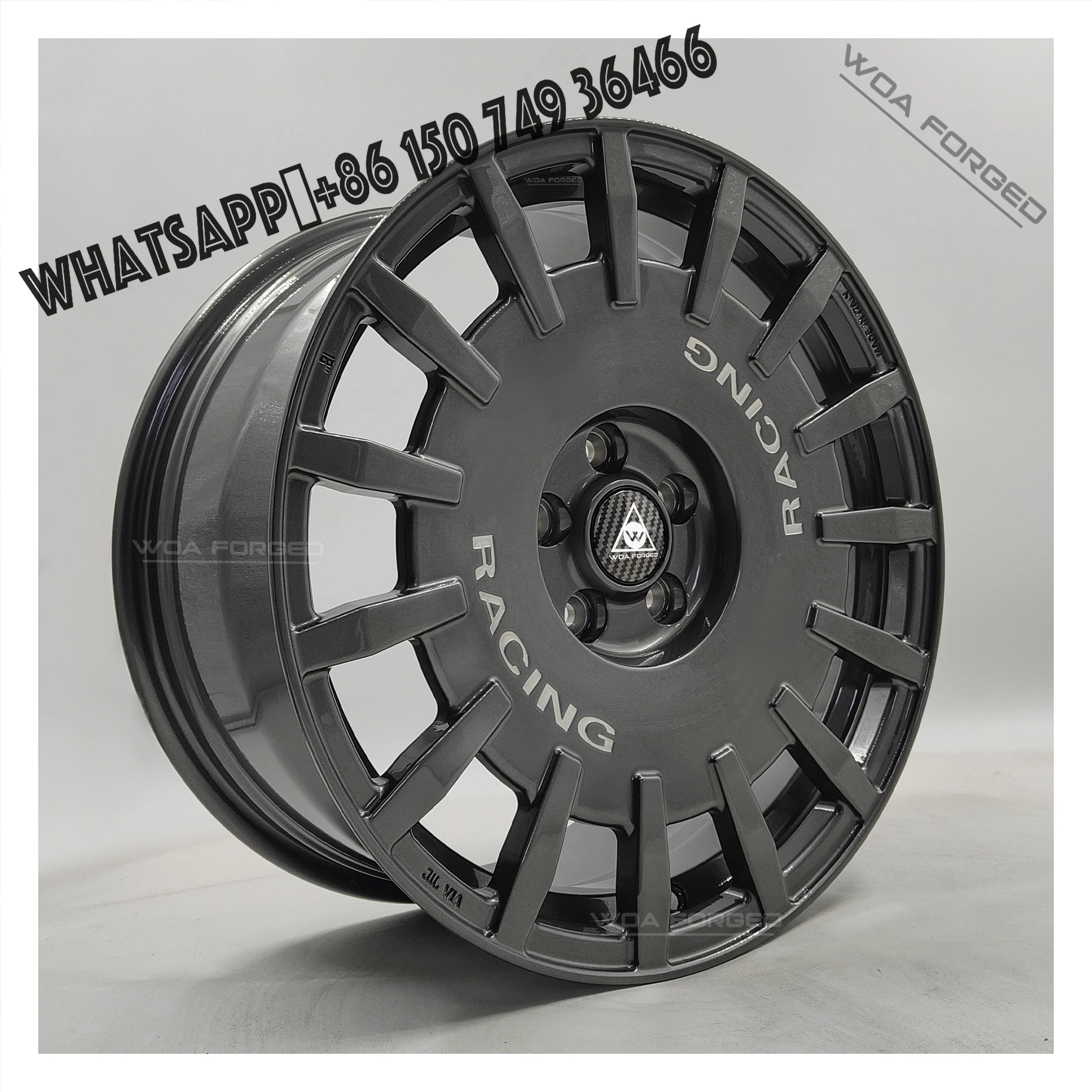 

Alloy 16-23 Inch Retro Track Sport Wheel Rim for Land Rover BMW Mini Orff Polished Spokes 6x139.7 PCD Gun Grey Off-Road Hub