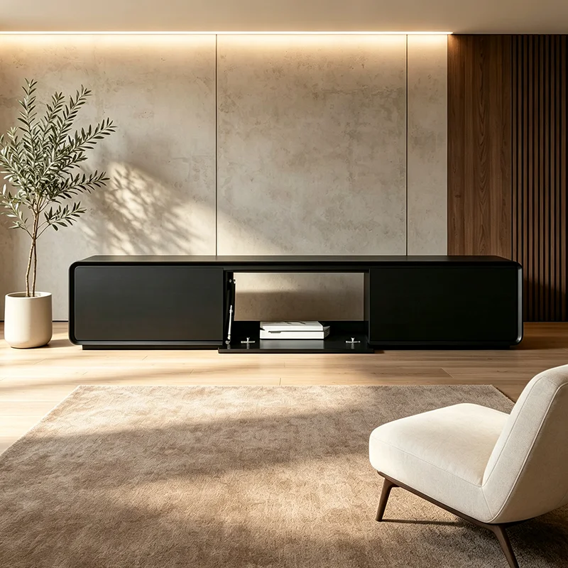 With Drawers Elegant Tv Stands Italian Designer Multifunctional Lift Up Tv Stands Metal Legs Chic Meubles Télévision Furniture