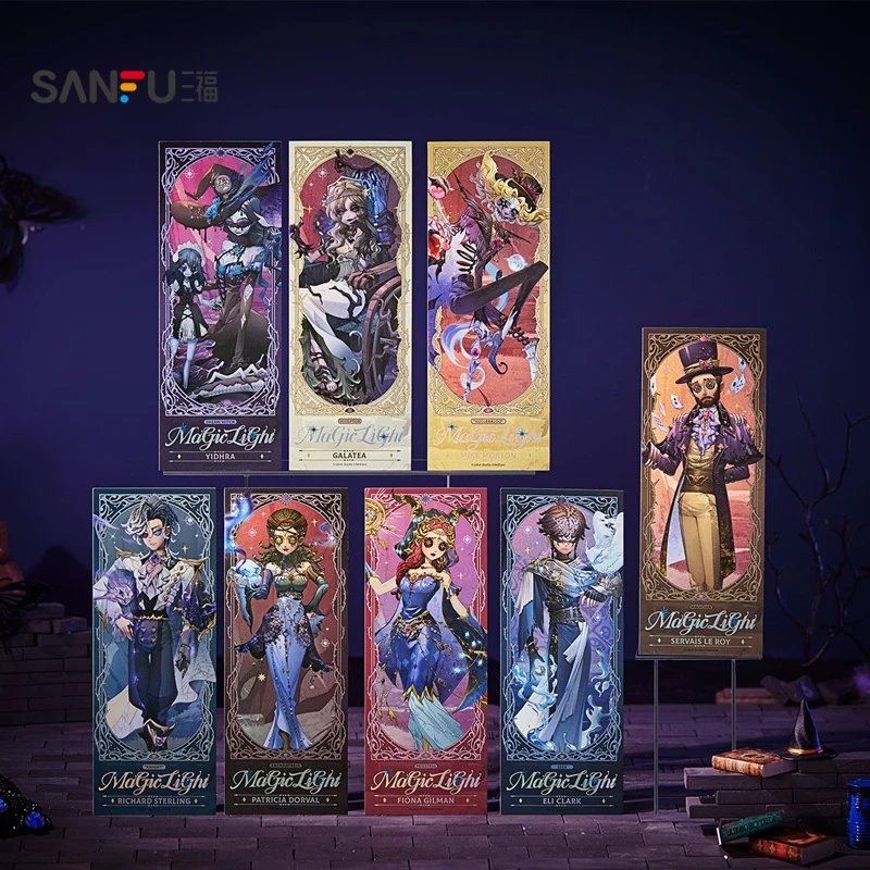 Sanfu Identity V Phantom Blind Zeichnung von Lasertickets, Derivatprodukte, trendiges Spielen mit Hirse-Peripheriepapierkarten