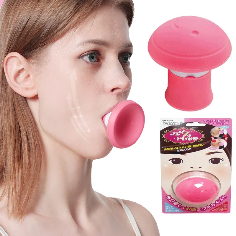 New V Face Slimming Tool Lift Skin Firming Shape Lifting Jaw Trainer Massager Instrument Double Chin Reducer Jawline Exerciser