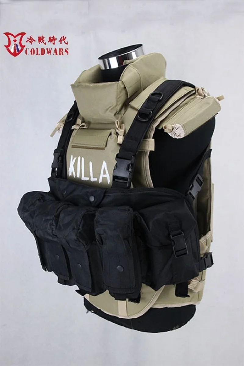 Russian Special Forces 6B13 Tactical Bulletproof Vest Killa Armor Version 600D High Quality Nylon Cloth