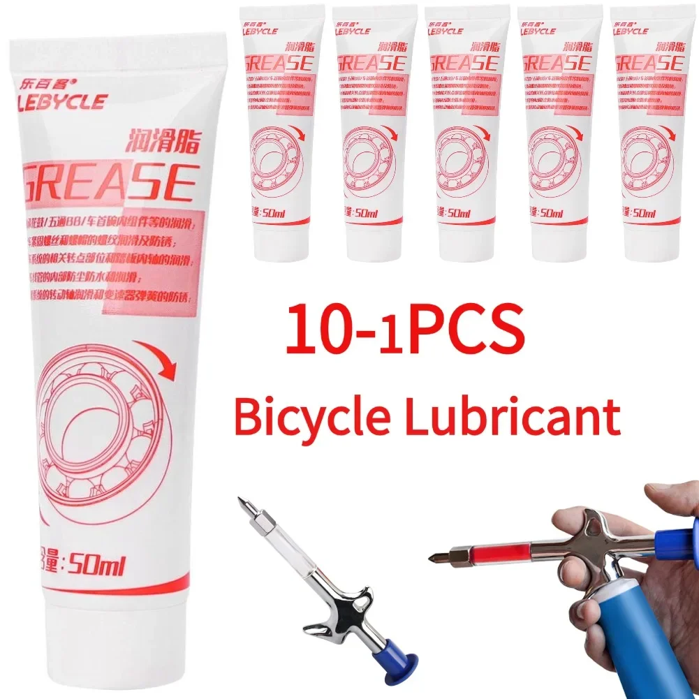 1-5PCS Bicycle Aluminum Grease Gun MTB Bike Bearing Hub Grease Syringe Bicycle Oil Lubricant Cycling Ball Bearing Grease Tool