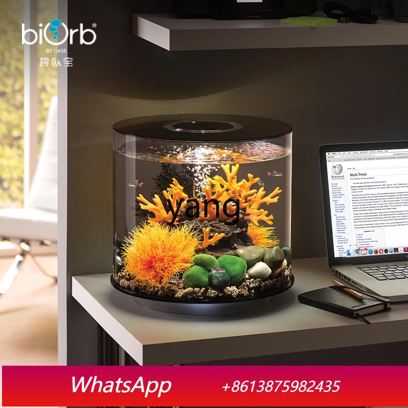 CX  home desk living room acrylic transparent aquarium