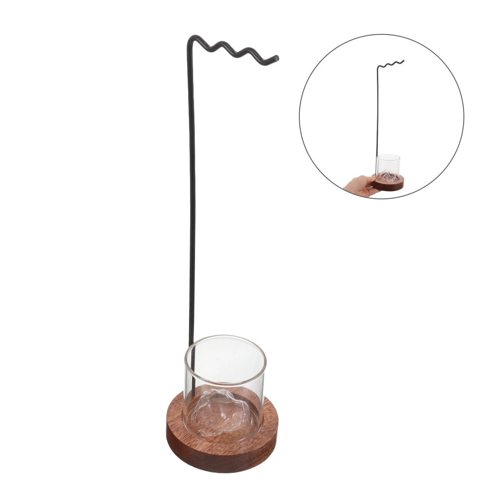 

1Set Durable Wooden Calligraphy Brush Hanger Unique Rest Prevents Deformation Perfect for Enthusiasts and Beginners