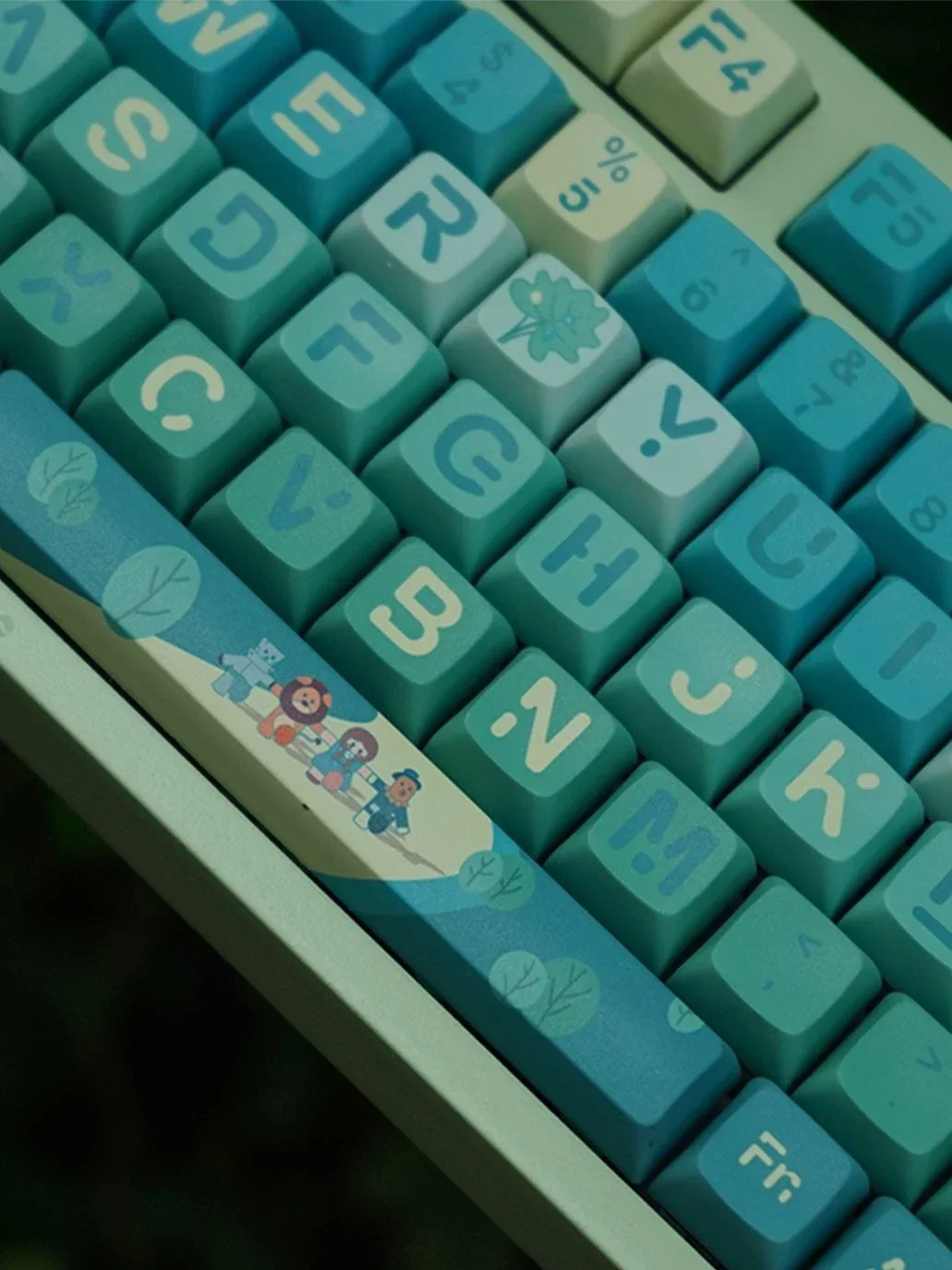 

PBT keycap small full set of sublimation process is suitable for cross core mechanical keyboard