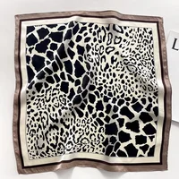 Nature Silk Neck Scarves Lady Foulard Lovely Strawberry Print 100% Real Silk Square Scarf for Women Bag Ribbon Hairband Kerchief - Image 4