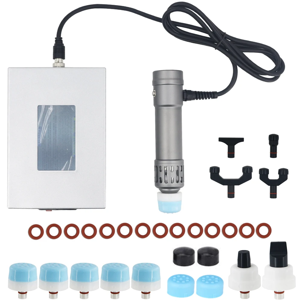 

Shockwave Therapy Machine 2 in 1 Shock Wave Chiropractic Massage Devices ED Treatment Body Relaxation Massage Health Care