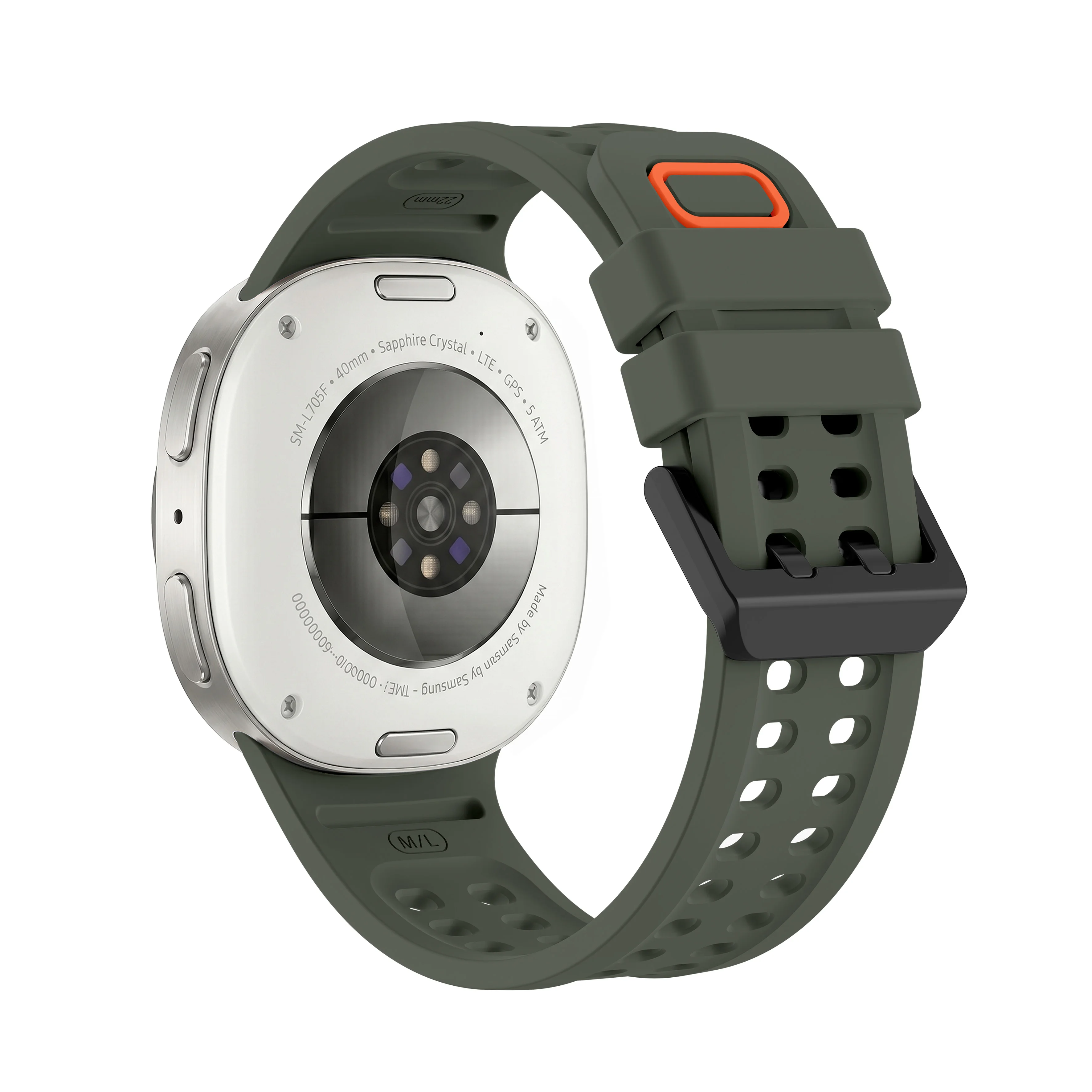 Silikon-Sportarmband für Samsung Galaxy Watch 8 9 40mm 44mm 8 Classic 46mm Armband für Galaxy Watch Ultra 2 – Detail 7