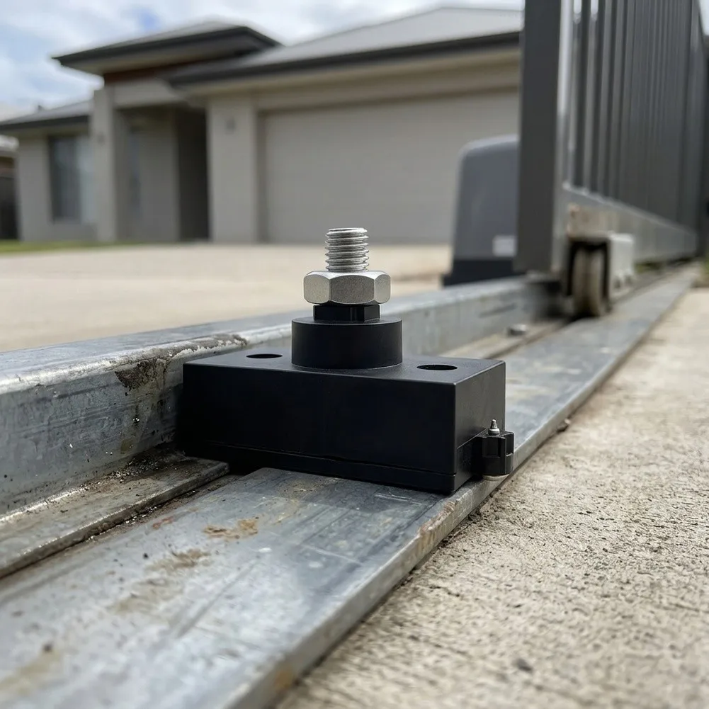 Black Square Limit Magnet Magnet Switch For Garage Door for Easy Installation Gate Position Switch Precise Control System
