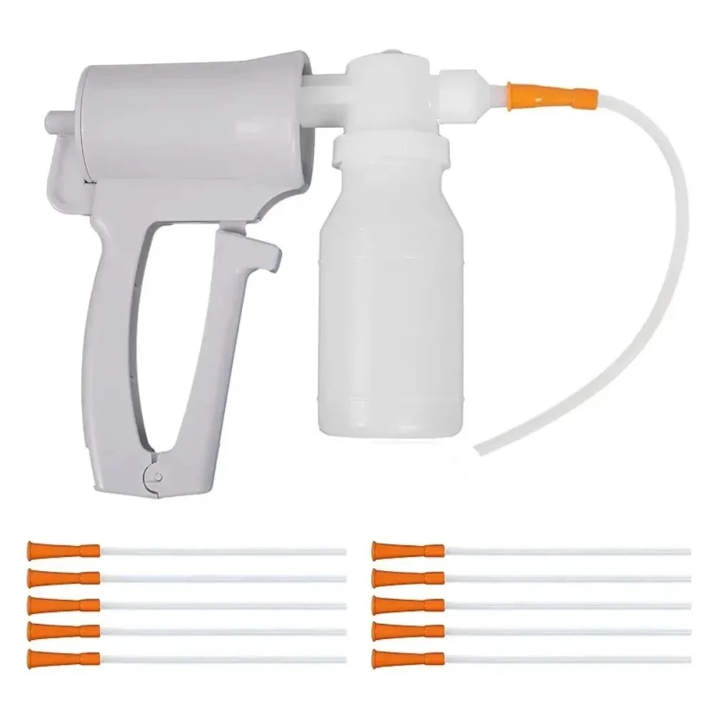 Portable Handheld Phlegm Suction Pump Household Emergency Sputum Suction Pump with Device Sterile Catheter