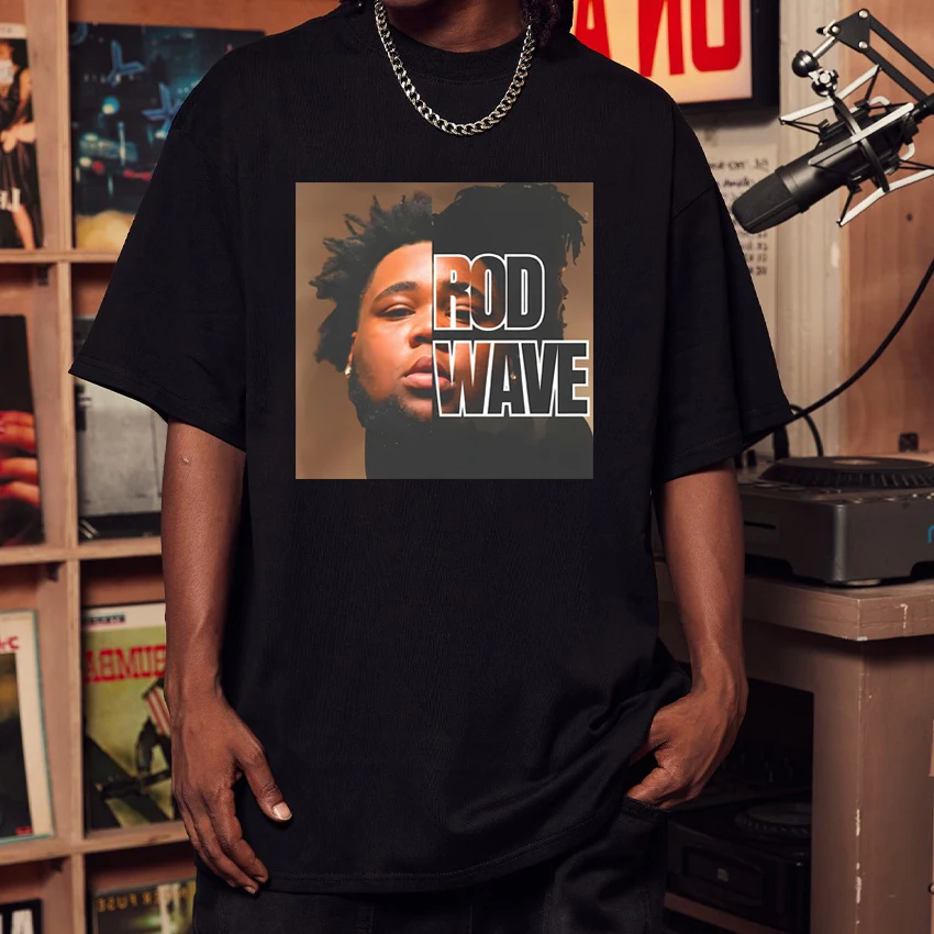 

Trend Rod Wave Concert Graphic printed Oversized t-shirt 100% Cotton Men Women Hip Hop short sleeve Summer Tee shirt Unisex Tops