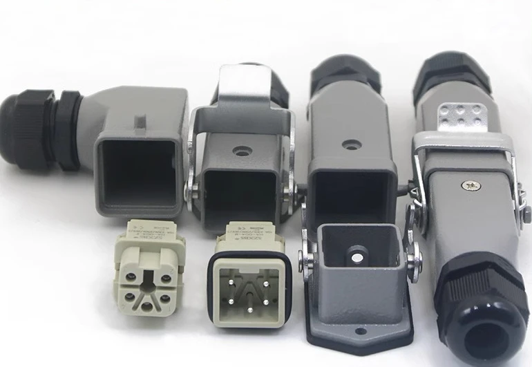 

5-контактный разъем, сверхмощная маленькая вилка, розетка 10 А, квадрат 4+1 для Tihading Vienciba HA-004-MAGS