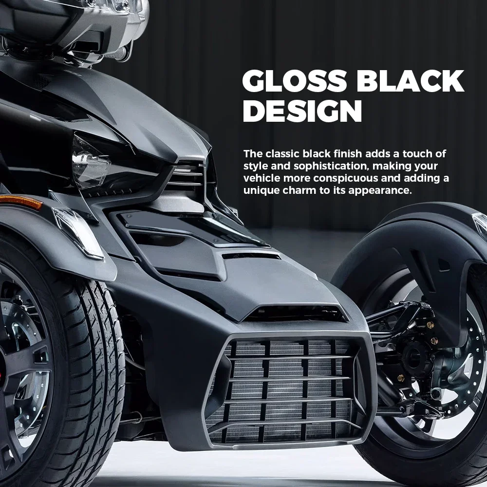 ブラッククラシックフードアクセントエピックパネル（Can-Am Ryker、Ryker Rally Edition 2019-2024用）705013451 219400873 219400874 219400875