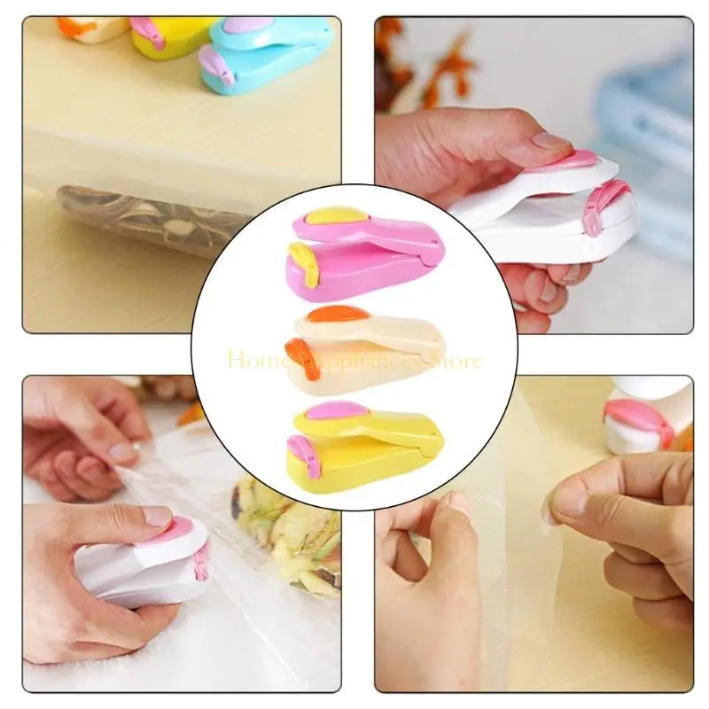 D0AB tragbare Handdruckwärme Mini Plastikbeutel Impuse Versiegelung Lebensmittelpackung Handheld Dichtungsmaschine Maschine