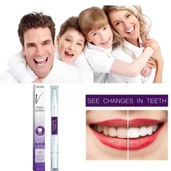 Teeth Whitening Toothpaste V34 Colour Smile Kit Mousse Purple Professional Dental Bleaching Remove Yellow Stains Fresh Breath